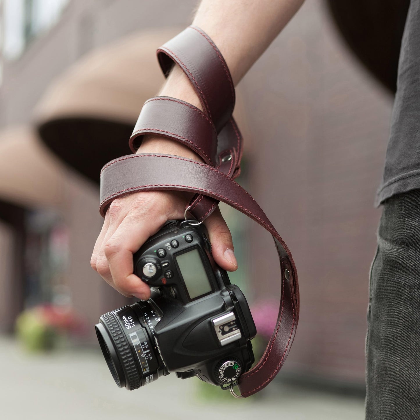 Camera Strap - Fix Marsala