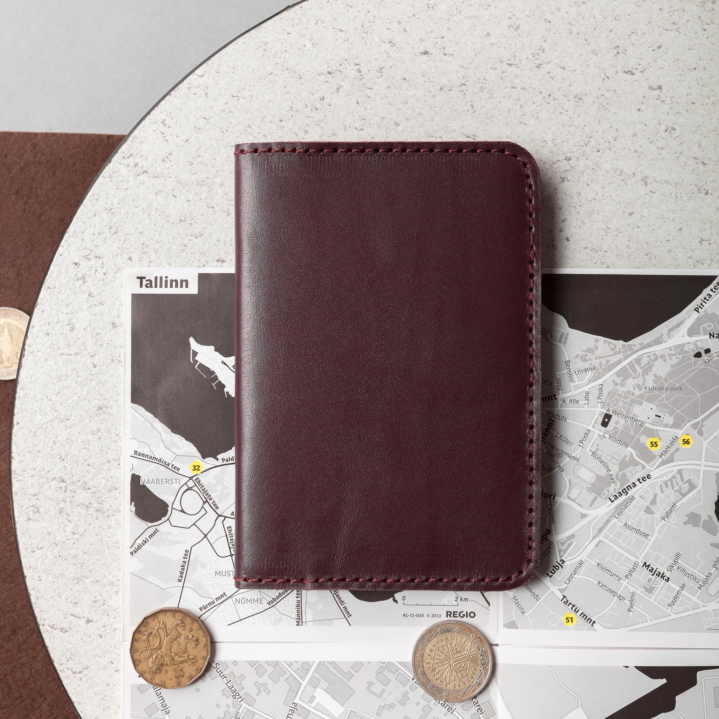 Custom Passport Cover - Purple