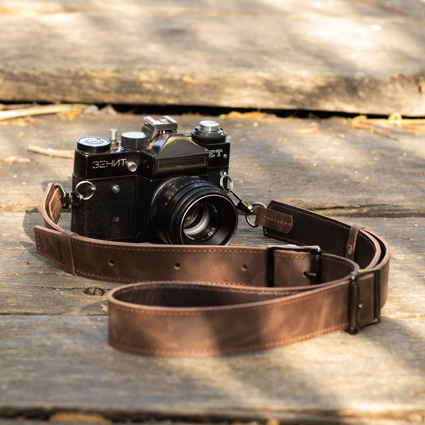 Camera strap bradley chocolate