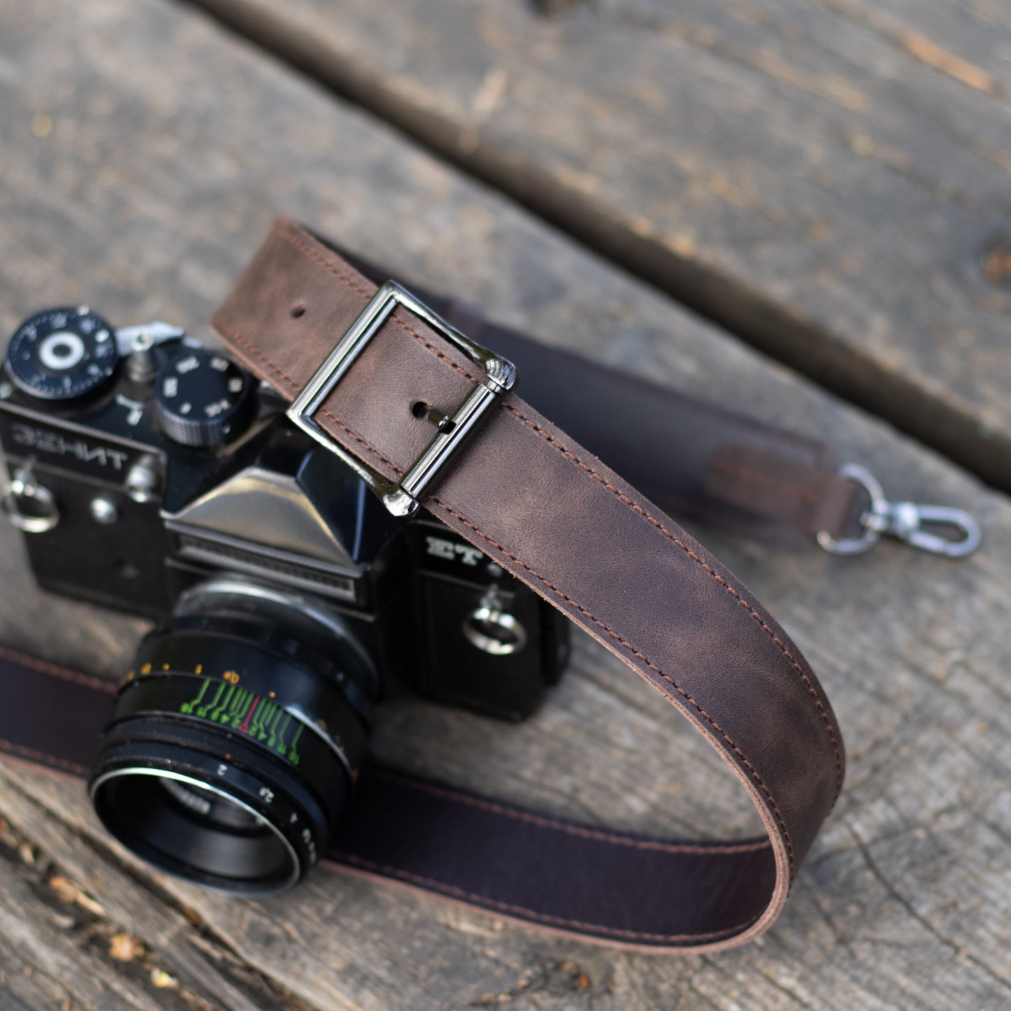 Camera strap bradley chocolate