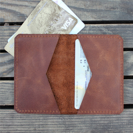 Simple Leather Card Holder Pattern